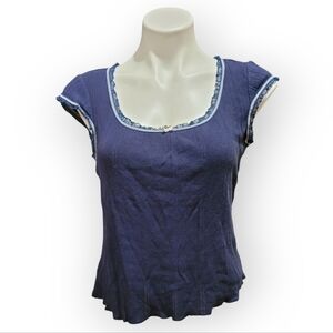 DKNY Medium Blue Night Shirt